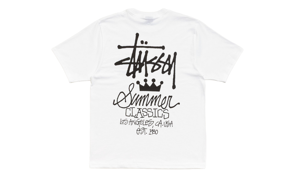 SUMMER CLASSICS TEE "White" STUS505