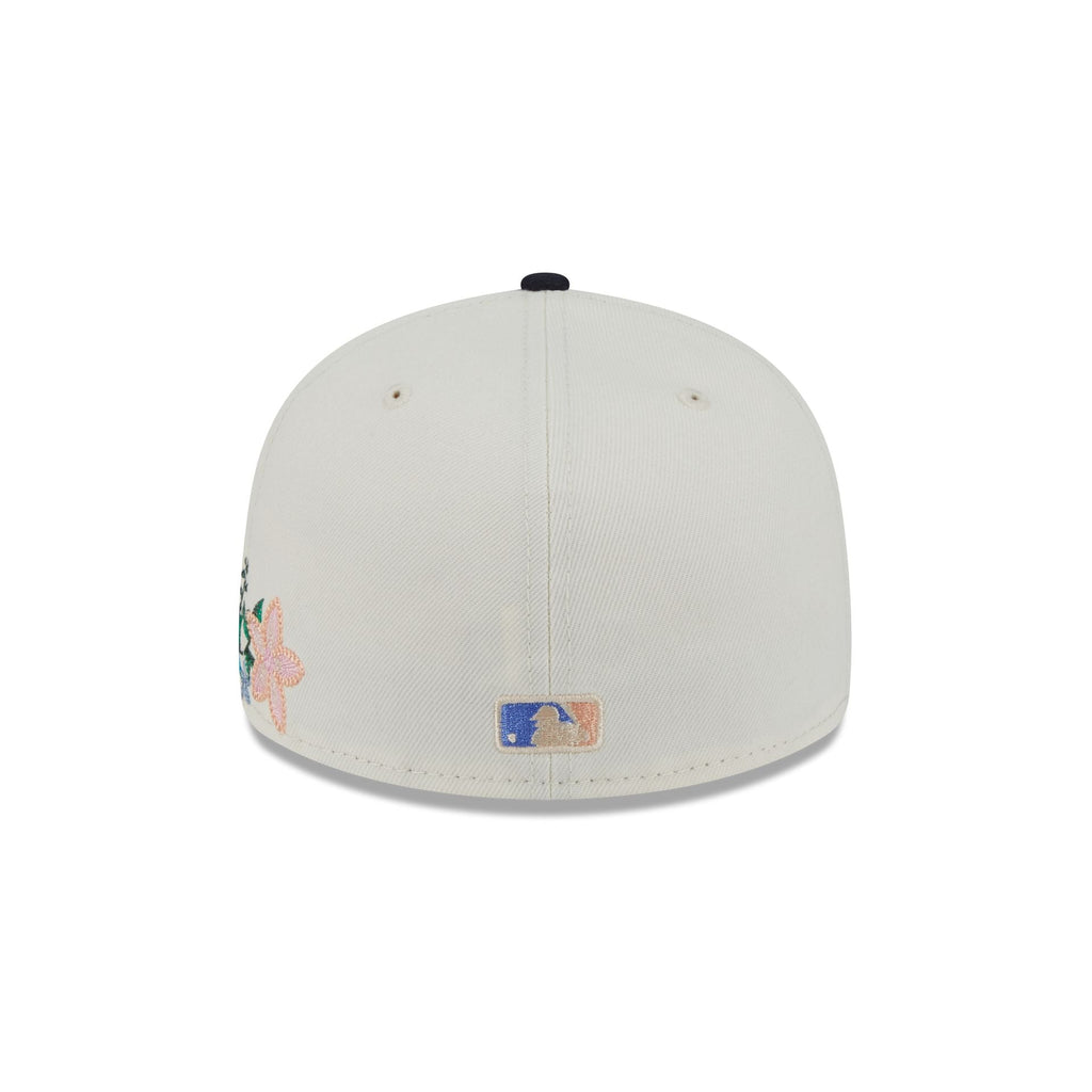 New York Yankees Tonal Florals White 59FIFTY Fitted Hat