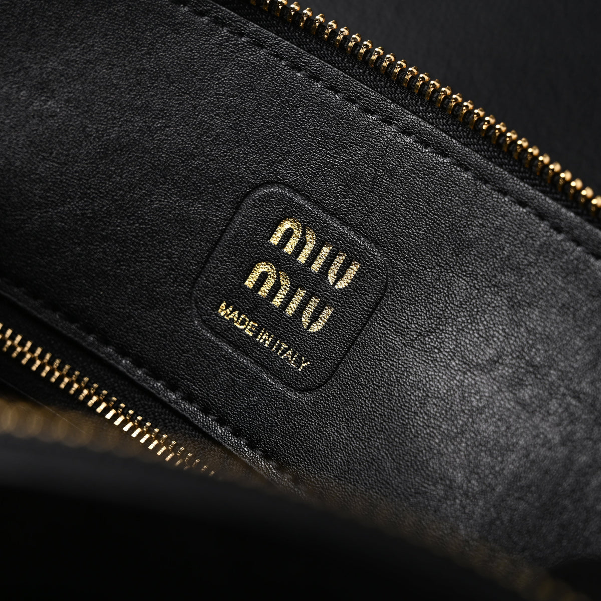 Miu Miu Black Leather Satchel Bag – Medium Structured Tote